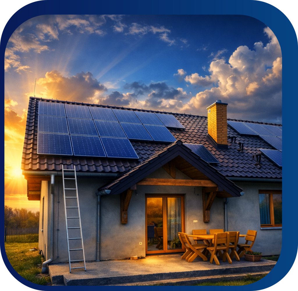 Instalacja fotowoltaiczna dla domu | PV Expert Mikołów Instalacja fotowoltaiczna dla domu – panele PV i falownik | PV Expert Śląsk